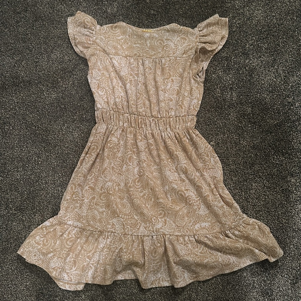 Michael Kors Women's Paisley Crinkle Mini Dress - Picture 3 of 4